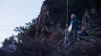 Vincent capture au filet  (c) Un brin de nature, Mona Lisa Production & USHUAÏA TV.jpg