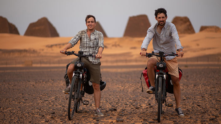 le Sahara en solex (c) Matthieu Tordeur le Sahara en solex (c) Matthieu Tordeur